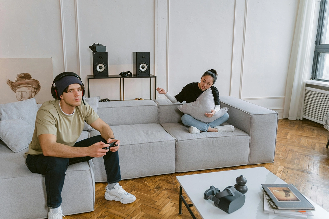 Teen focused on video games