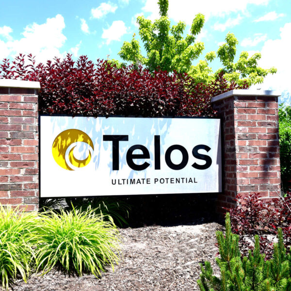 Telos Entrance Sign
